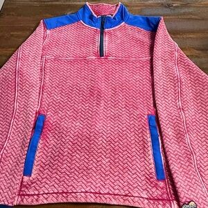 Chubbies 1/4 Zip Quilted Pullover‎ NWT